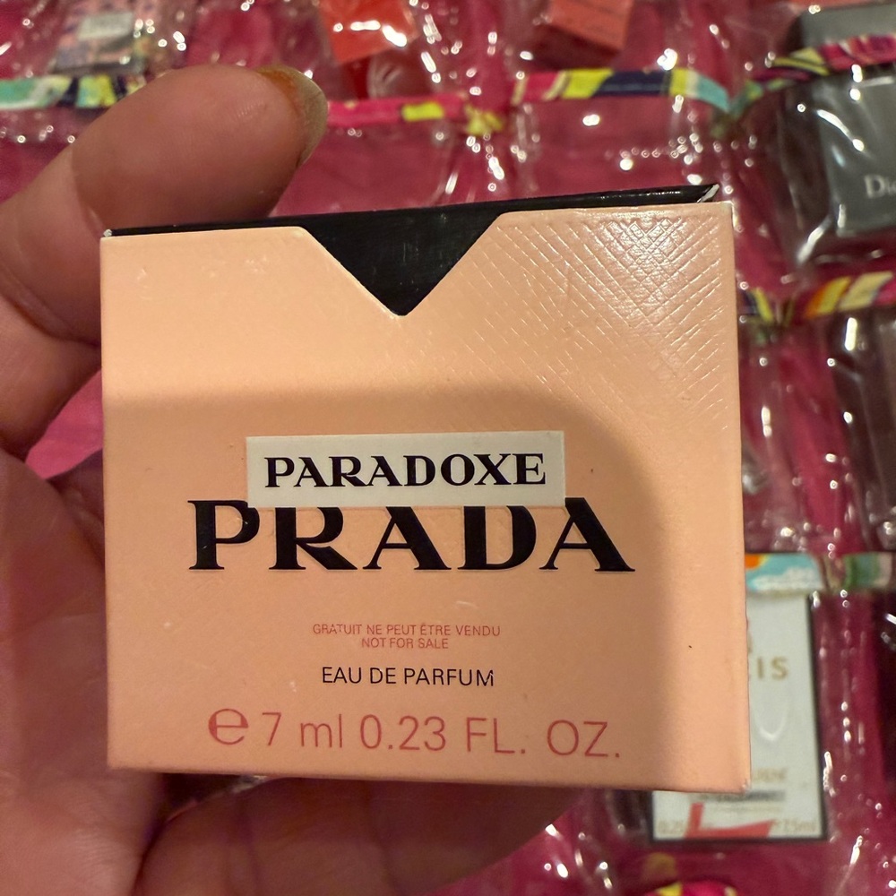 Prada Paradoxe Peach and Black Mini Box